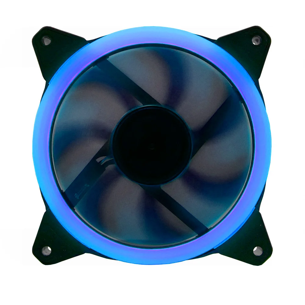 Cooler FAN K-MEX, 120mm, Ring LED, Azul 4