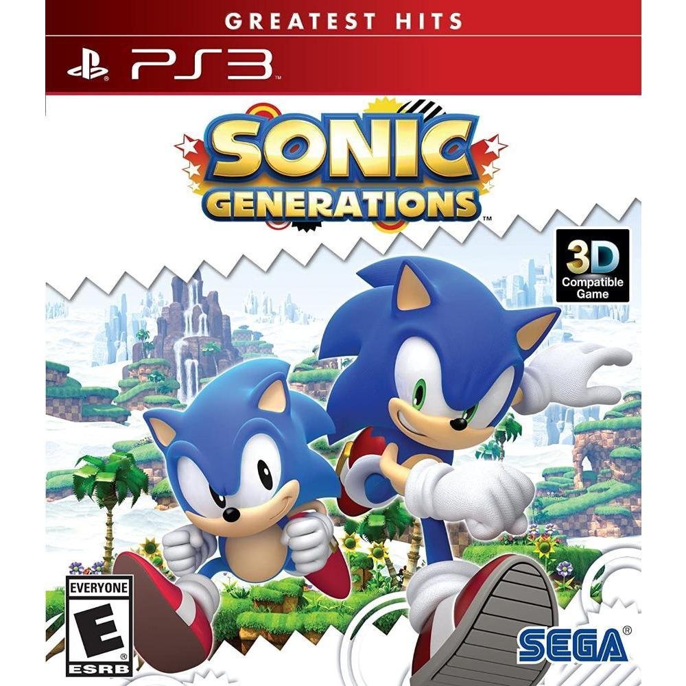 Jogo Sonic Generations PS3 KaBuM