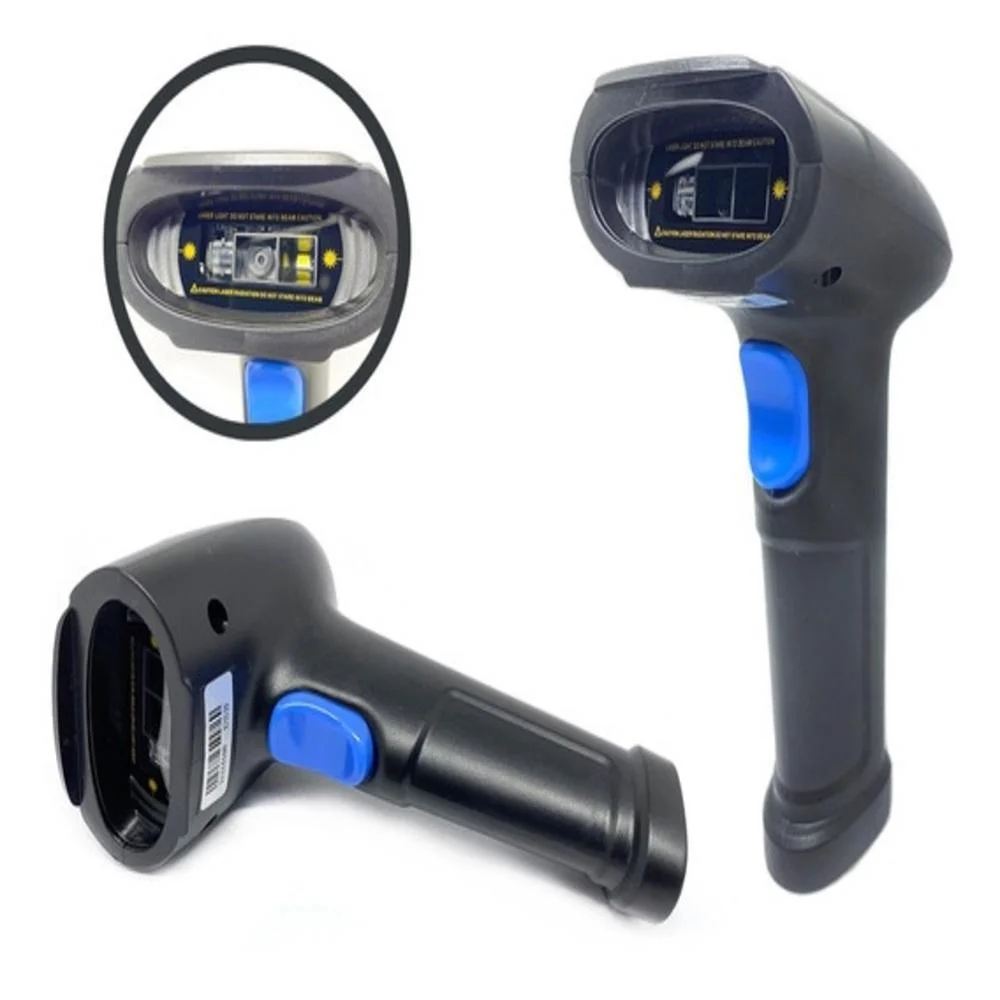 Imagem 3 de 5 do produto Leitor de Código de Barras USB com Fio Layout Padrão de Leitura FEBRABAN para Boletos LCB-150 Exbom