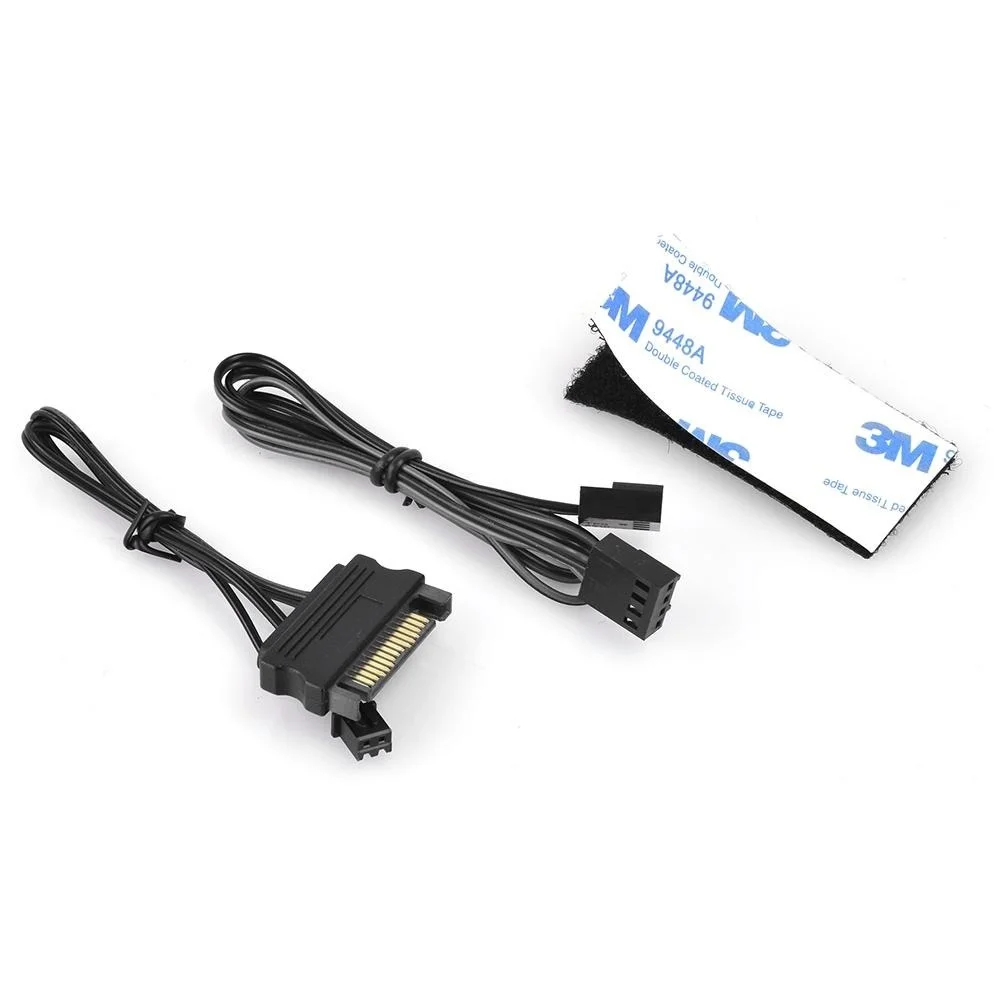Imagem 2 de 5 do produto Controlador De Fan E HUB Deepcool Fh-10, Com 10 Saídas, 3 E 4 Pinos, Função Pwm - Dp-f10pwm-hub