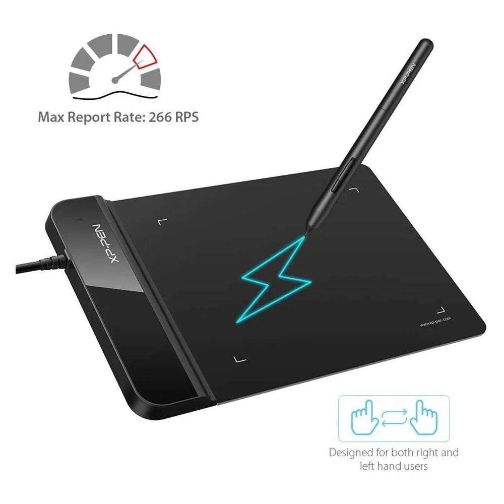 Imagem 3 de 5 do produto Mesa Digitalizadora Xp-pen Pequena 5080 Lpi Usb - Star G430s