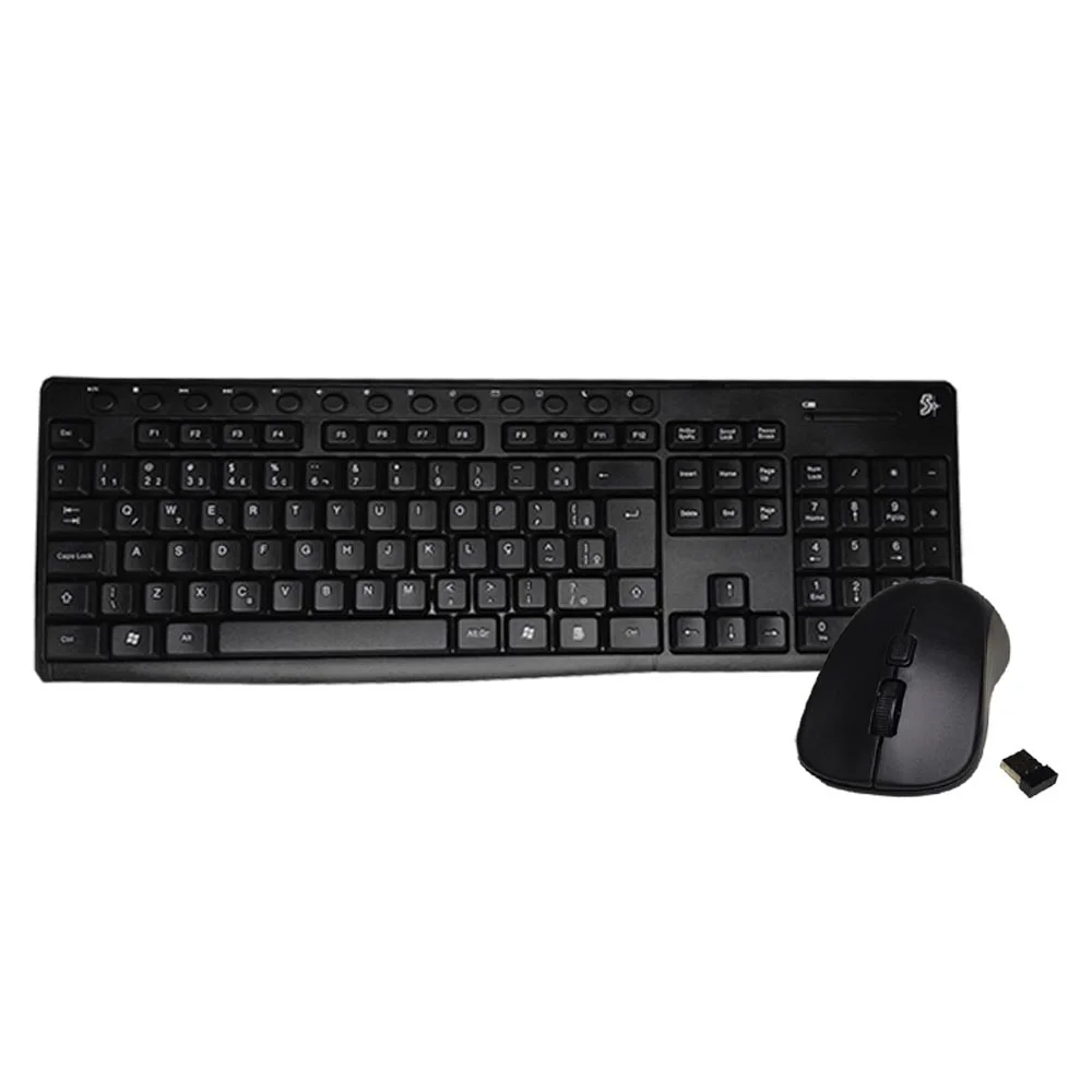 Imagem 3 de 5 do produto KIT Teclado + Mouse S/ Fio 015-0079 Office.