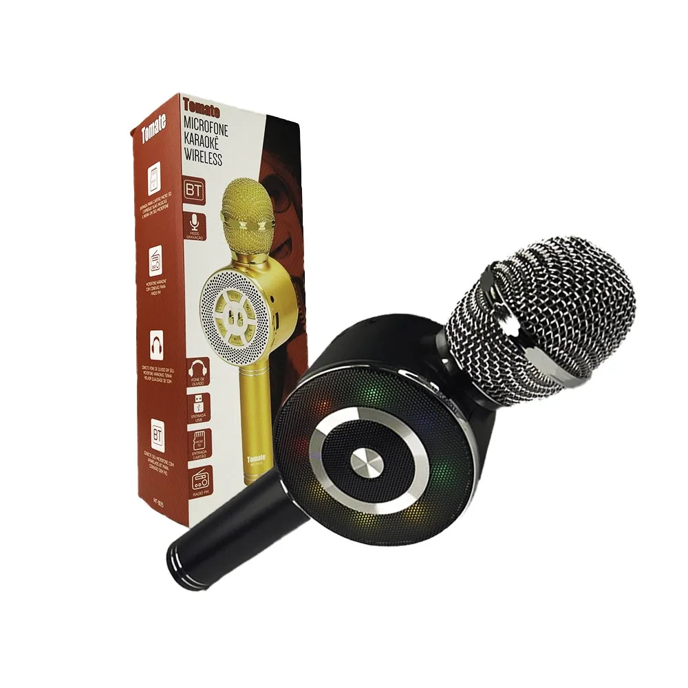 趣味・スポーツ・実用 TOM SCHOLZ KARAOKE BEST 10 Microfone Karaokê Wireless Mt1035 Tomate Kabum