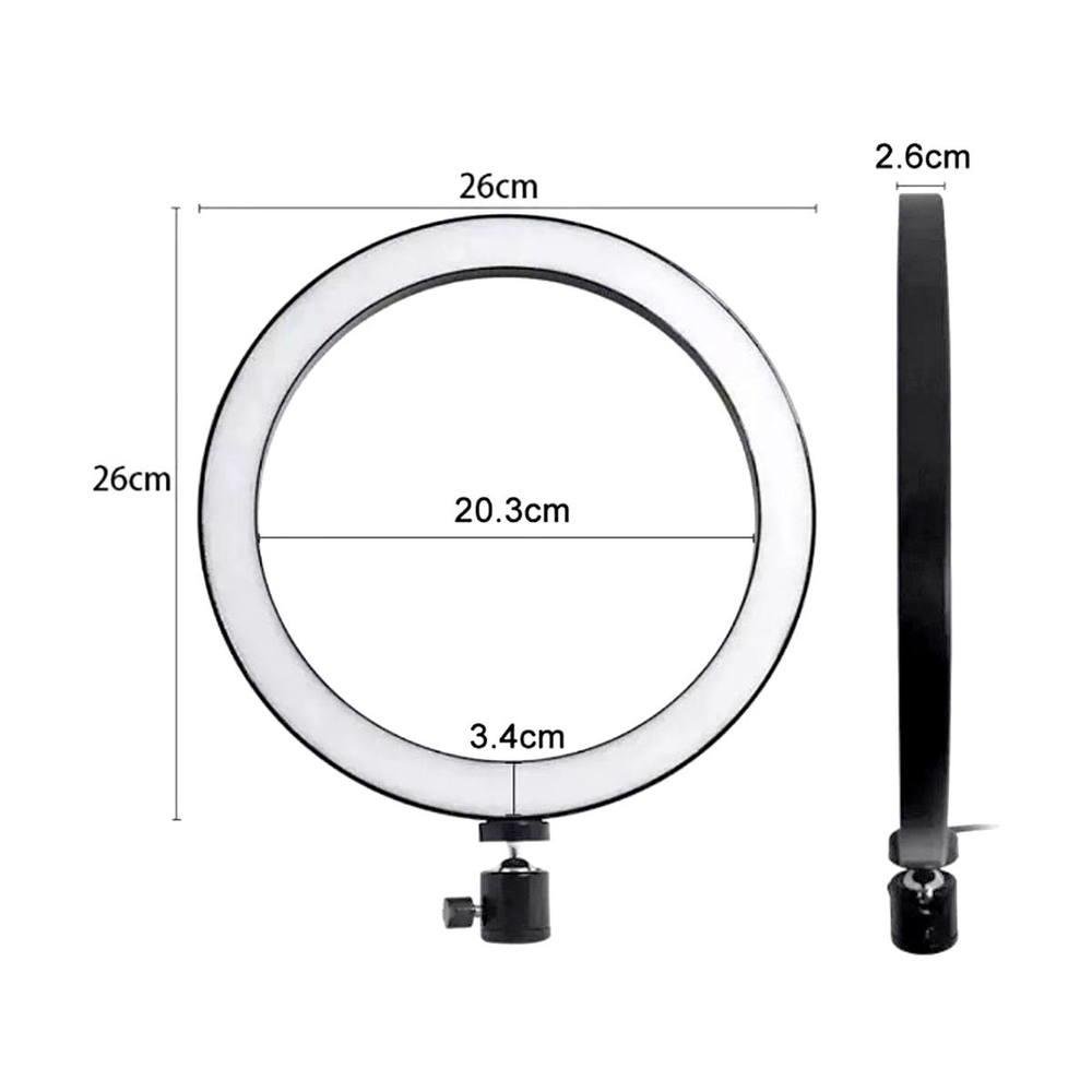Imagem 3 de 4 do produto Ring Light, Suporte Flexível  Exbom Para Celular, Diâmetro externo 30 cm - R12w16