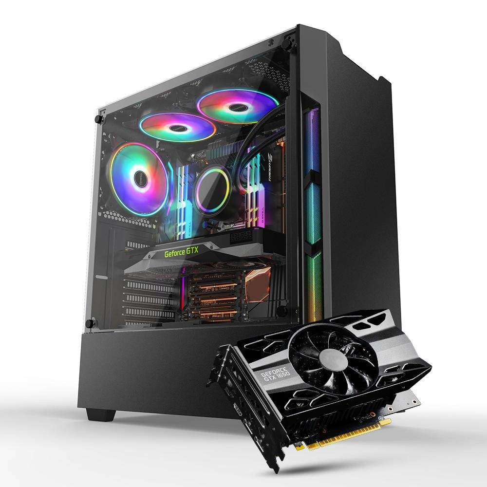 PC Gamer Intel i5 2400 GTX 1650 4GB 1TB KaBuM PC Gamer Intel i5 2400 GTX 1650 4GB 1TB KaBuM