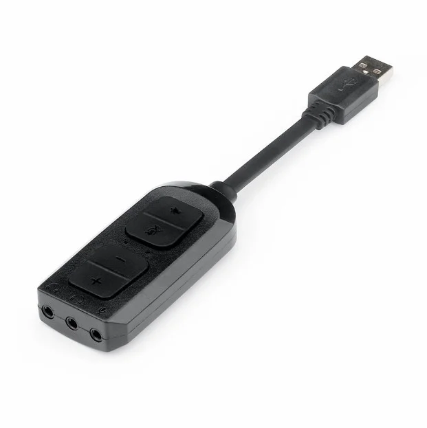 Imagem 5 de 5 do produto Adaptador Audio, Usb, Redragon, Circe, Ha100 P2, P3, Pc e Ps4.