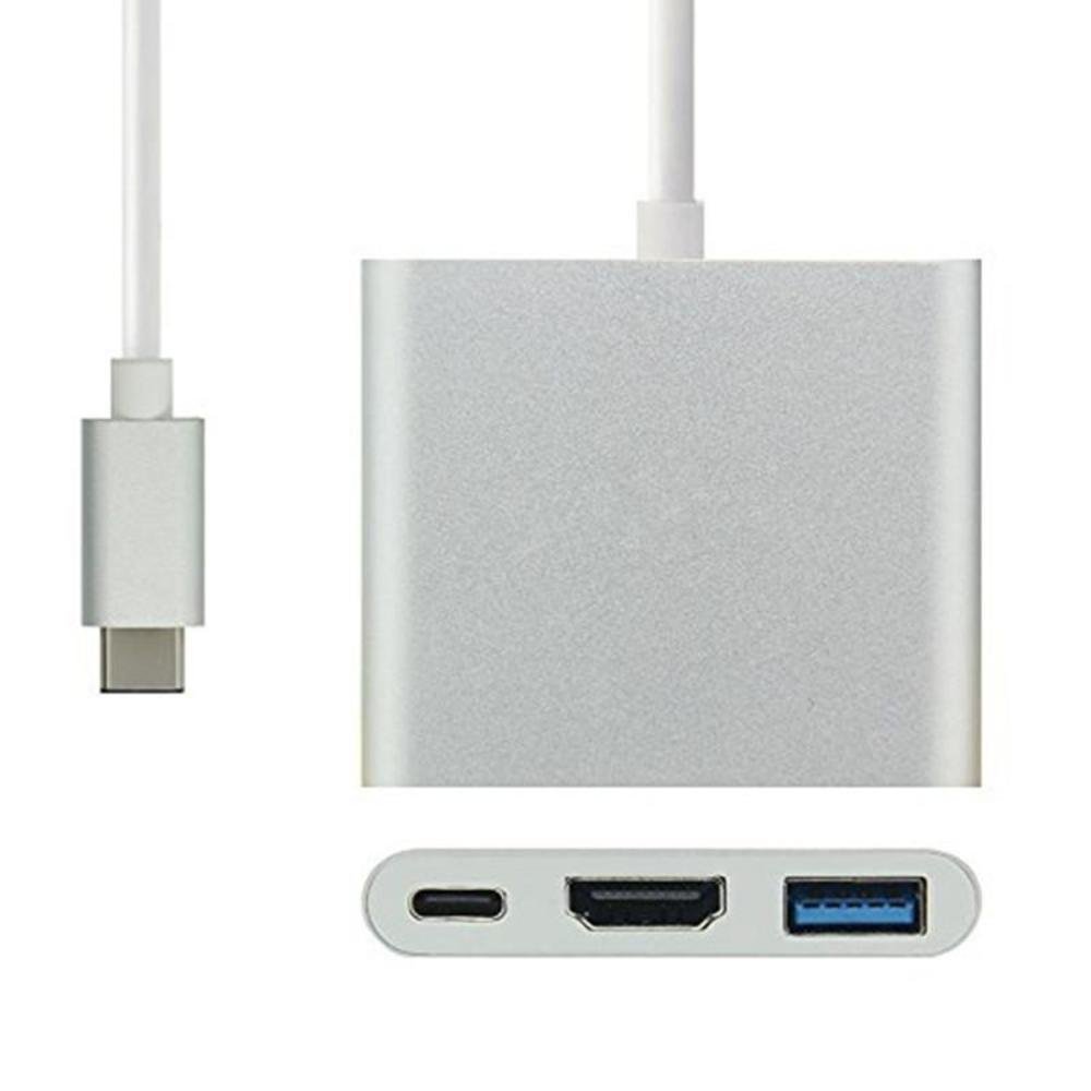 Adaptador Conversor Usb C Para Hdmi Usb E Usb C