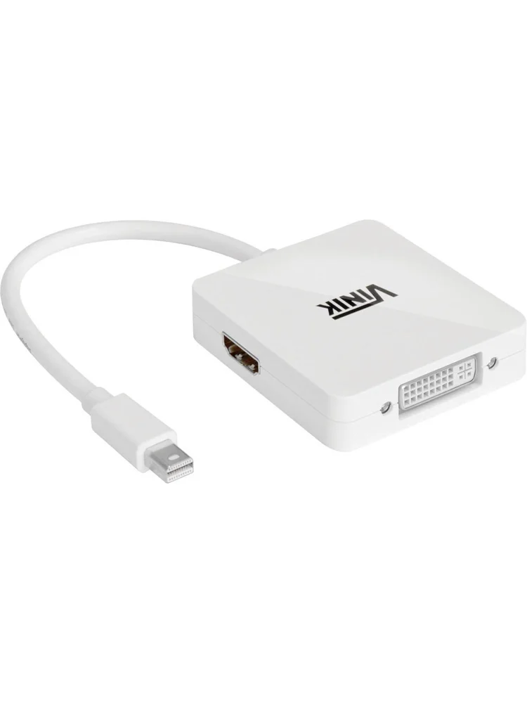 Imagem 2 de 5 do produto ADAPTADOR 3 EM 1 MINI DISPLAYPORT PARA DVI/HDMI/DISPLAYPORT MDP-3IN