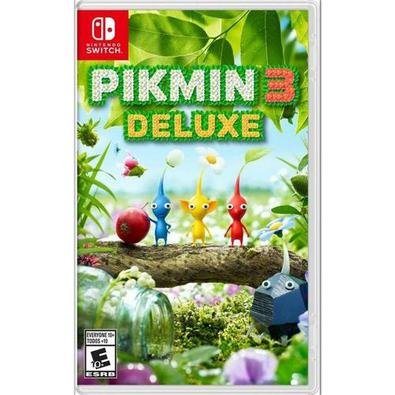 JOGO MÍDIA FÍSICA, NOVO E LACRADO, ORIGINAL - O corajoso Capitão Olimar está de volta em Pikmin 3 Deluxe para Nintendo Switch!Três bravos exploradore