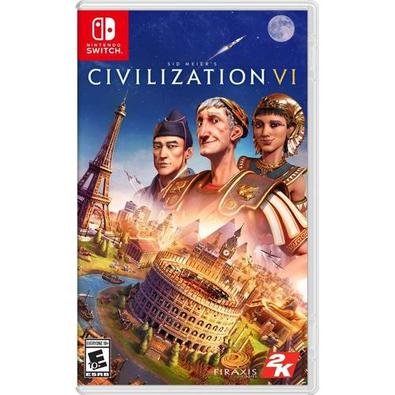 JOGO MÍDIA FÍSICA, NOVO E LACRADO, ORIGINALO grande sucesso de estratégia da 2K, Civilization 6, chega a seu Nintendo Switch!O jogo chega ao console c