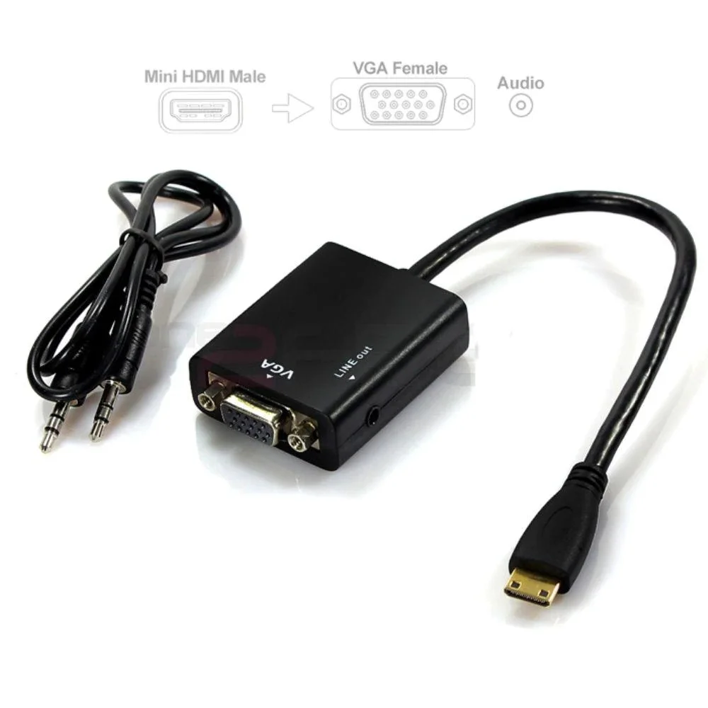 Imagem 2 de 3 do produto Adaptador HDMI Para VGA HD Conversion Cable