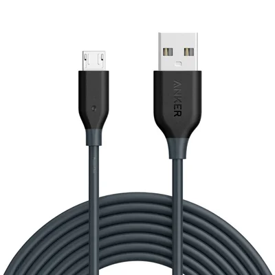 Cabo Anker Micro USB Powerline Android 3,00m
