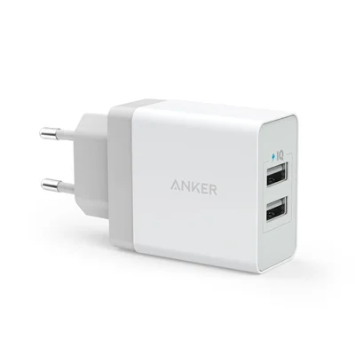 Carregador Anker Parede 24w Powerport 2x USB Power Iq 2.0 Br
