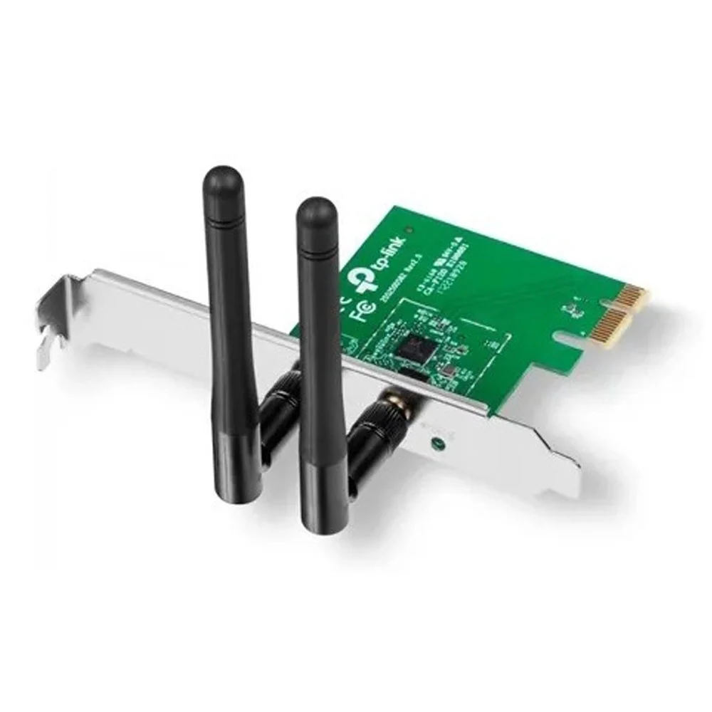 Imagem 3 de 5 do produto Adaptador Pci-express Tp-link Tl-wn881nd Wireless 300mbps 2dbi C/ 2 Antenas Destacáveis