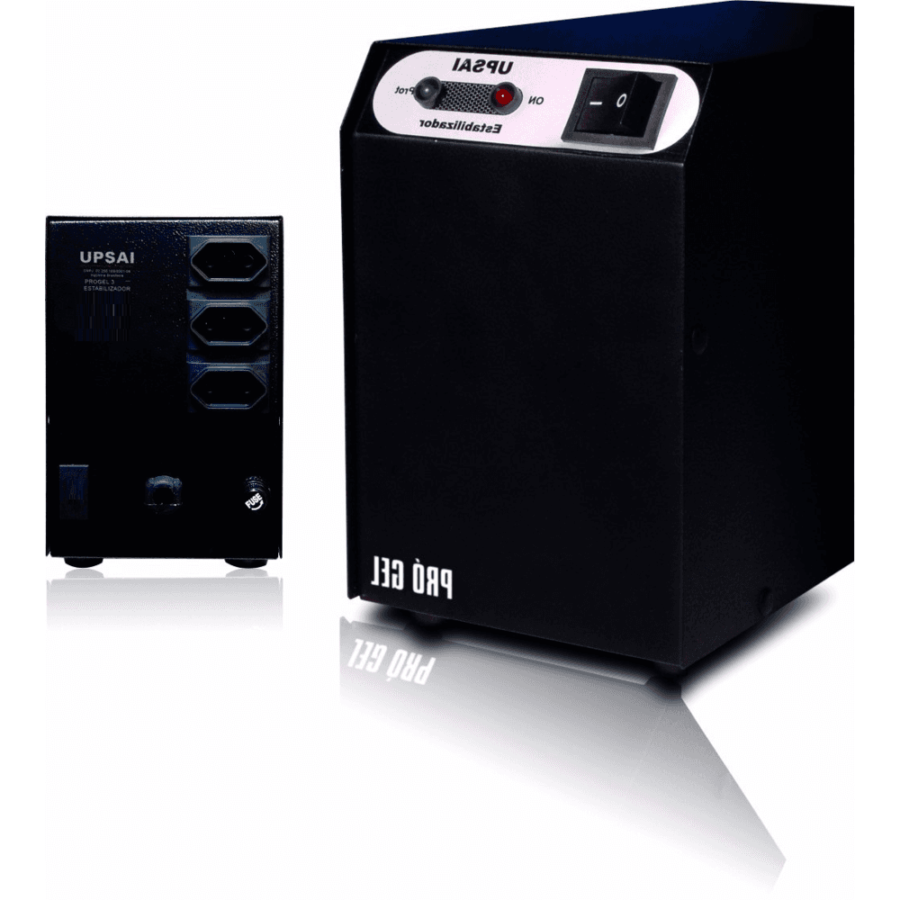 Imagem 2 de 5 do produto Estabilizador Upsai Pró Gel 3, 3kva, 3000va 3030va, para Eletrodomésticos e Informática, 220v/220v, 51050113