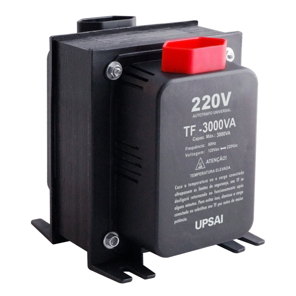 Imagem 1 de 4 do produto Auto Transformador de Voltagem Upsai 51000300, Conversor 3000va, Automático, Bivolt