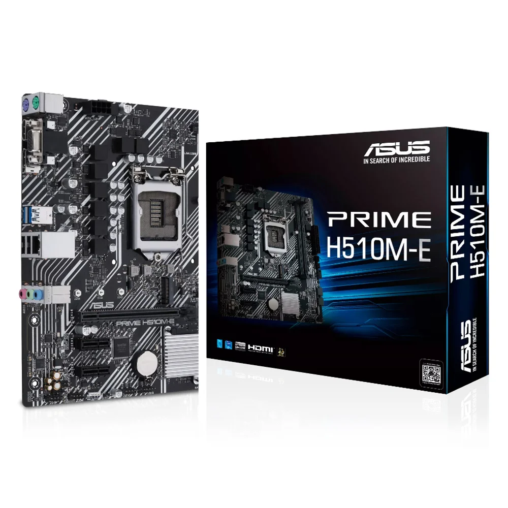 Placa Mae Asus Intel 1200, DDR4, HDMI/VGA 10/11° Geração, Prime H510m-e Placa Mae Asus Intel 1200, DDR4, HDMI/VGA 10/11° Geração, Prime H510m-e