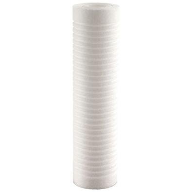 Refil 01 Filter Flux 9.3/4" Ranhurado Polipropileno.O elemento filtrante Filter Flux é produzido com 100% de polipropileno atóxico. A matéria-prima é