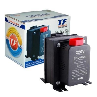 Auto Transformador de Voltagem Upsai Conversor 2000va Automático Bivolt 110v / 220v ou 220v / 110v, 51000200