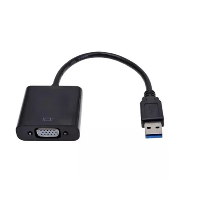 Cabo Adaptador Knup USB 3.0, Para VGA Fêmea - Kp-ad006