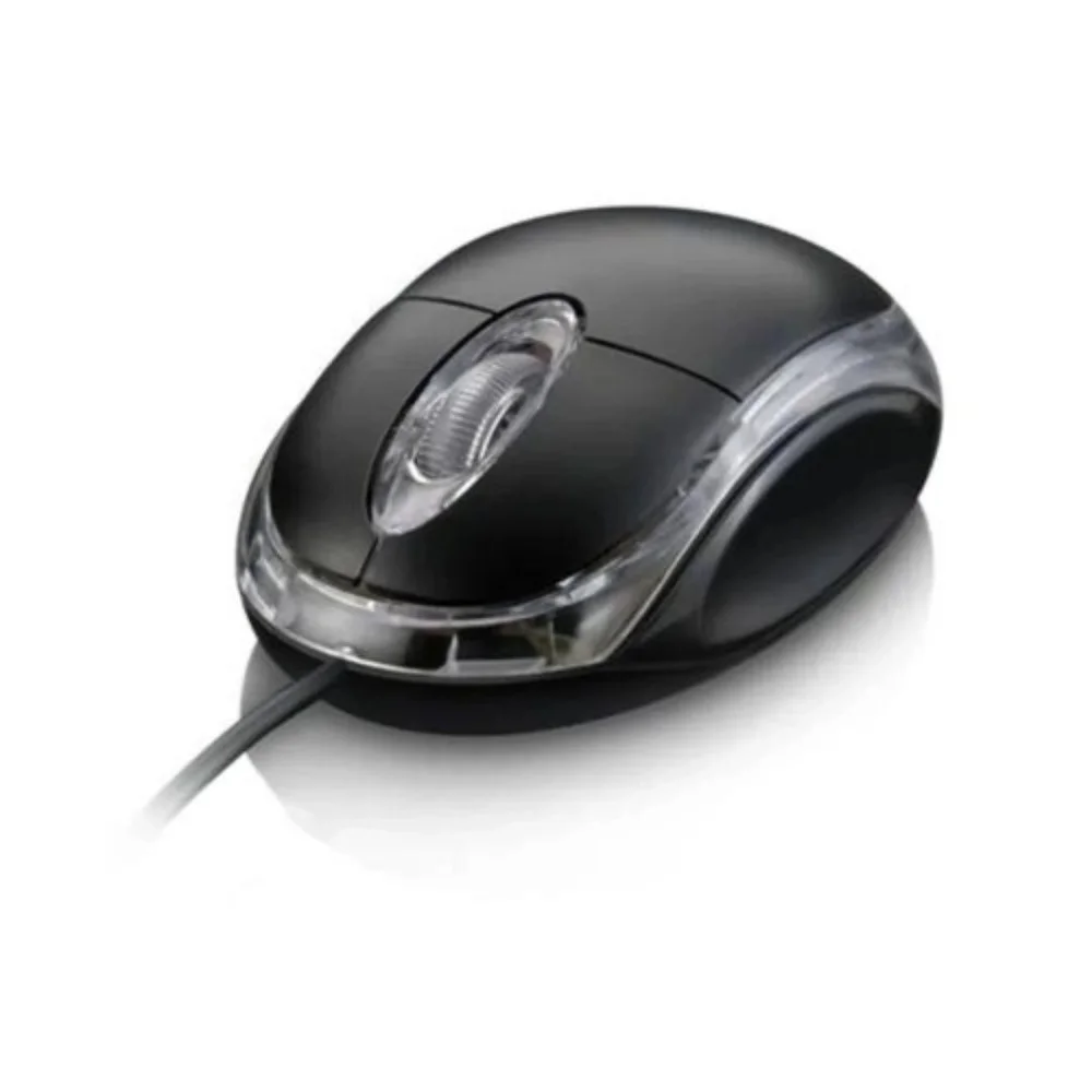Mouse Knup, USB, Óptico, 1200 DPI, Preto - KP-M611