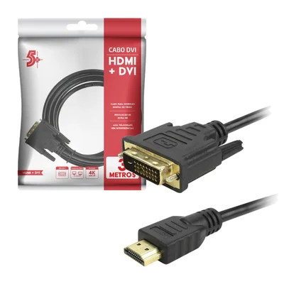 Cabo DVI Chipsce, 24+1 X HDMI Macho, 5+, 3 Metros - 018-8703