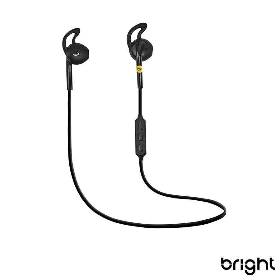Imagem 2 de 5 do produto Fone De Ouvido Sem Fio Bluetooth Controle Volume E Chamada Telefônica, Preto, 0481 - Bright