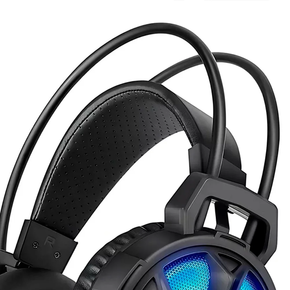 Imagem 2 de 2 do produto Headset Gamer HP, Stereo, com Fio, P2/USB H400, Preto