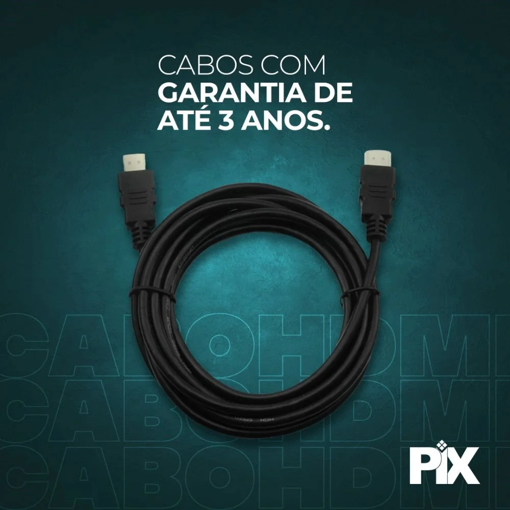 Imagem 5 de 5 do produto Cabo Hdmi 2.0 018-2223 4k Ultra Hd 3d 3 Metros Suporte A Hdr