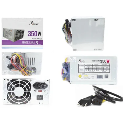Fonte Knup ATX, 350W, Para PC - KP-526