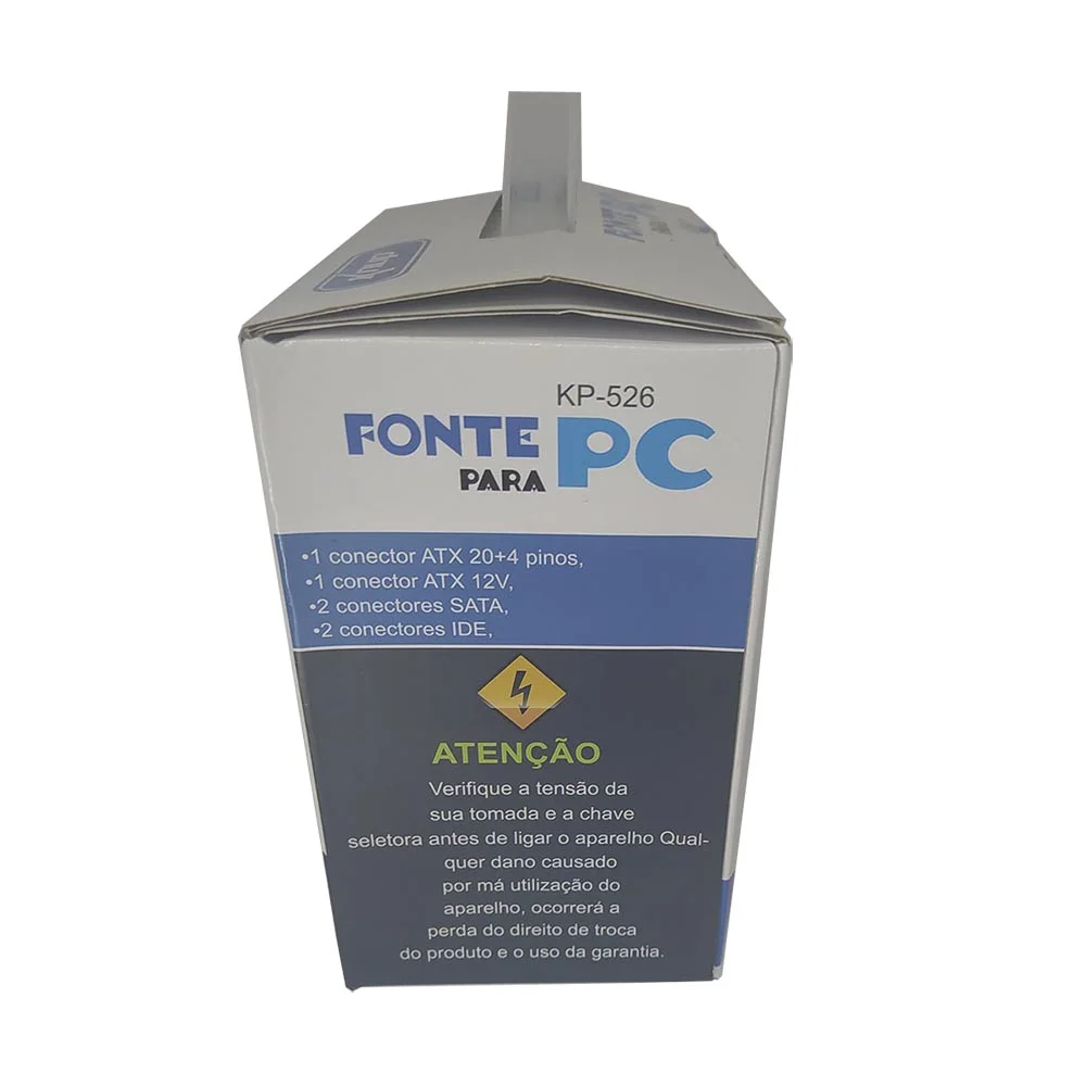 Imagem 4 de 5 do produto Fonte Knup ATX, 350W, Para PC - KP-526