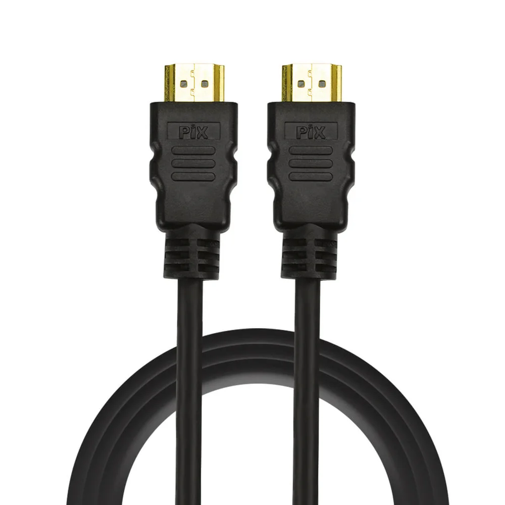 Imagem 2 de 5 do produto Cabo HDMI Pix 018-2228 2.0 Premium 4k UltraHD 3D chip Sce, 19 Pinos, 8 Metros