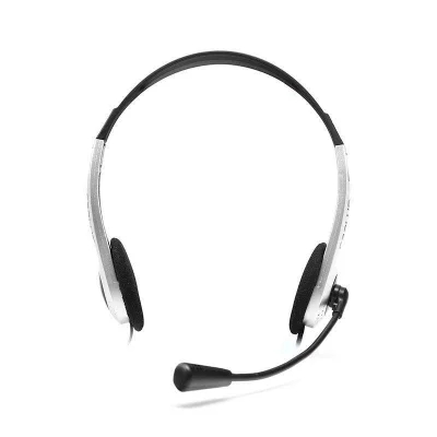 Fone De Ouvido C3tech, Ph-01si, P2 3.5 Mm, Voip, Prata
