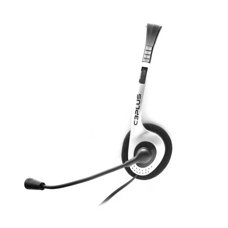 Imagem 4 de 5 do produto Fone De Ouvido C3tech, Ph-01si, P2 3.5 Mm, Voip, Prata