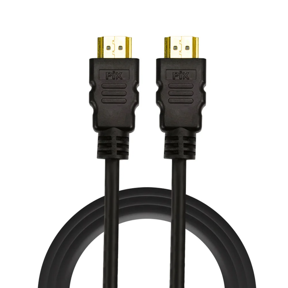 Imagem 5 de 5 do produto Cabo Pix HDMI 8k 2.1, 3 Metros Ultra HD HDR Dinamico, Pontas Gold 018-1030