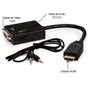 Cabo Conversor exbom HDMI-VGA com audio 1080p