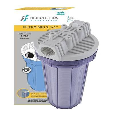 Filtro ideal para equipamentos que exijam água de qualidade para seu perfeito funcionamento. Mais segurança e vida útil para os equipamentos.