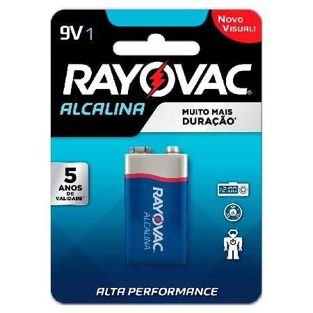 Imagem 4 de 4 do produto Bateria Alcalina 9V Com 1 20984