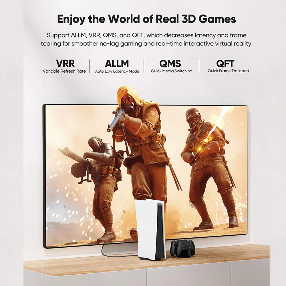 Imagem 2 de 4 do produto Cabo HDMI Gold Pix, 1.5M, 8K HDR - 018-1015