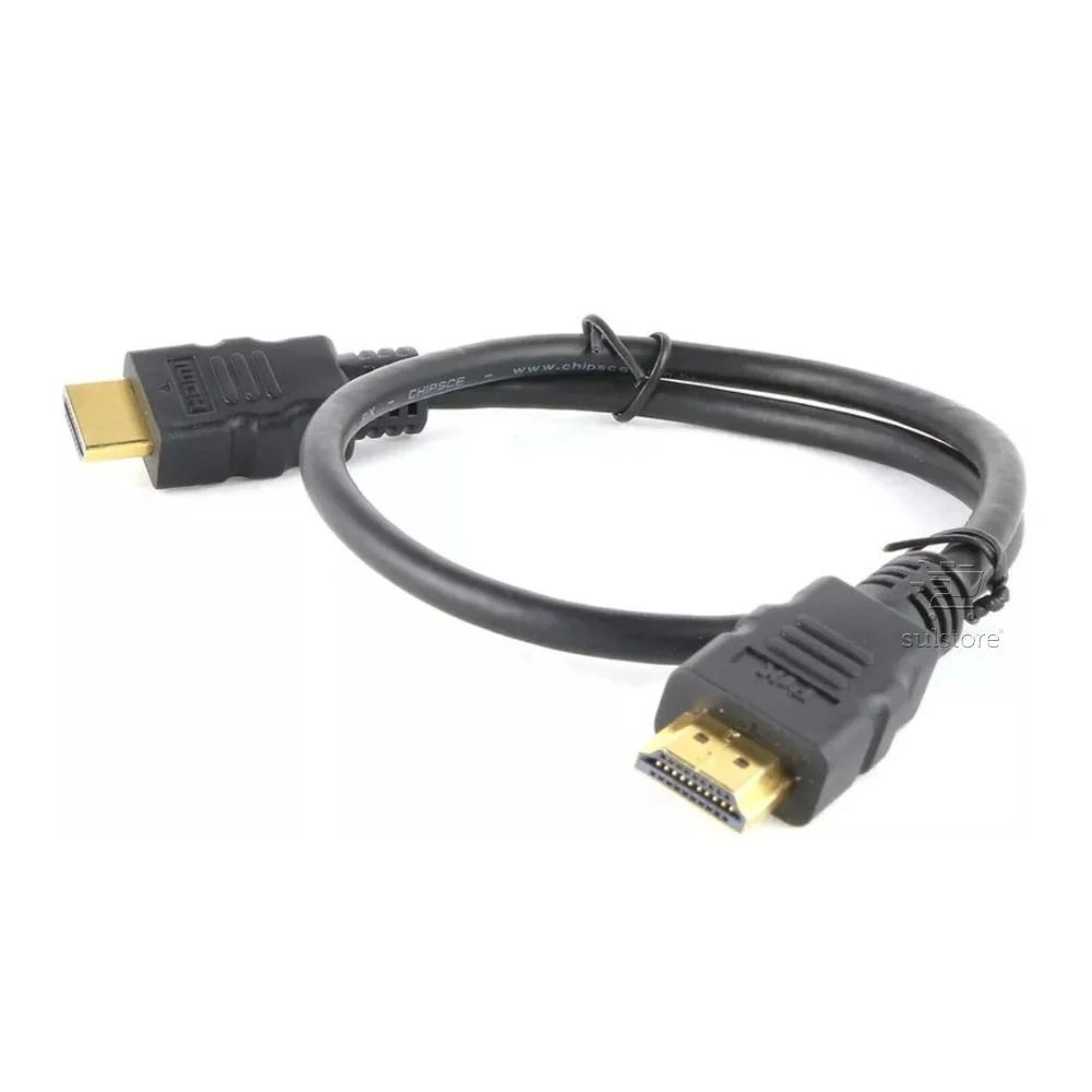 Imagem 2 de 5 do produto Cabo HDMI Gold Pix, Versão 2.0, 1 Metro, 4K, 19 Pinos, Blindado - 018-2221