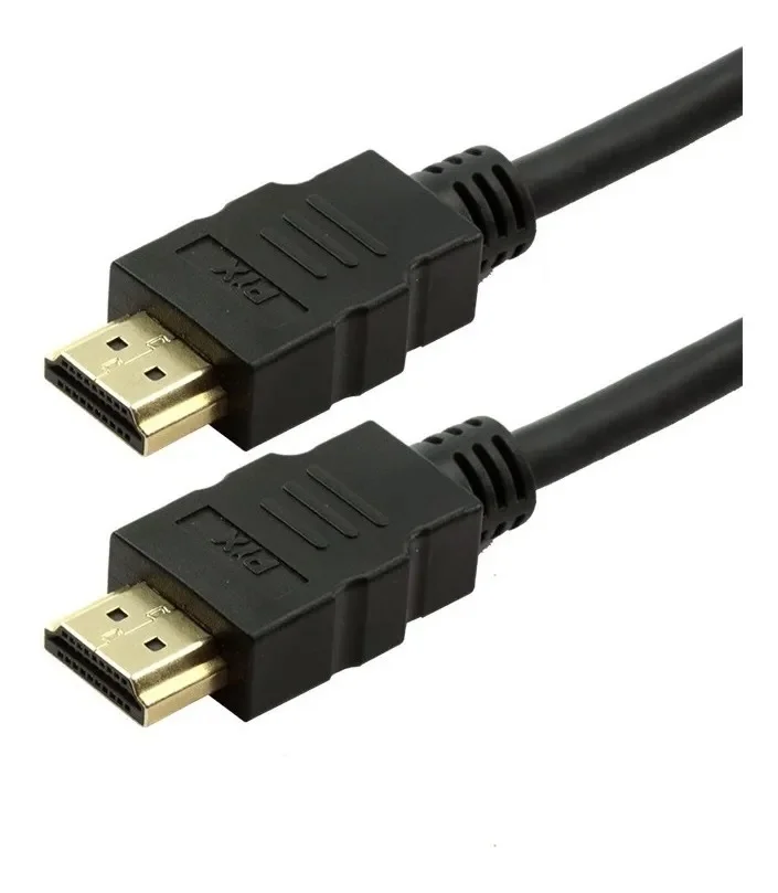 Imagem 5 de 5 do produto Cabo HDMI Gold Pix, Versão 2.0, 1 Metro, 4K, 19 Pinos, Blindado - 018-2221