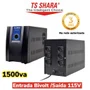 Estabilizador Ts Shara Powerest 1500va  Entrada Bivolt Saída 115v 6 Tomadas - 9009