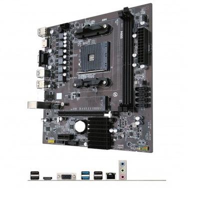Placa Mae Bluecase Amd Bmb320-d Box Ddr4 Am4