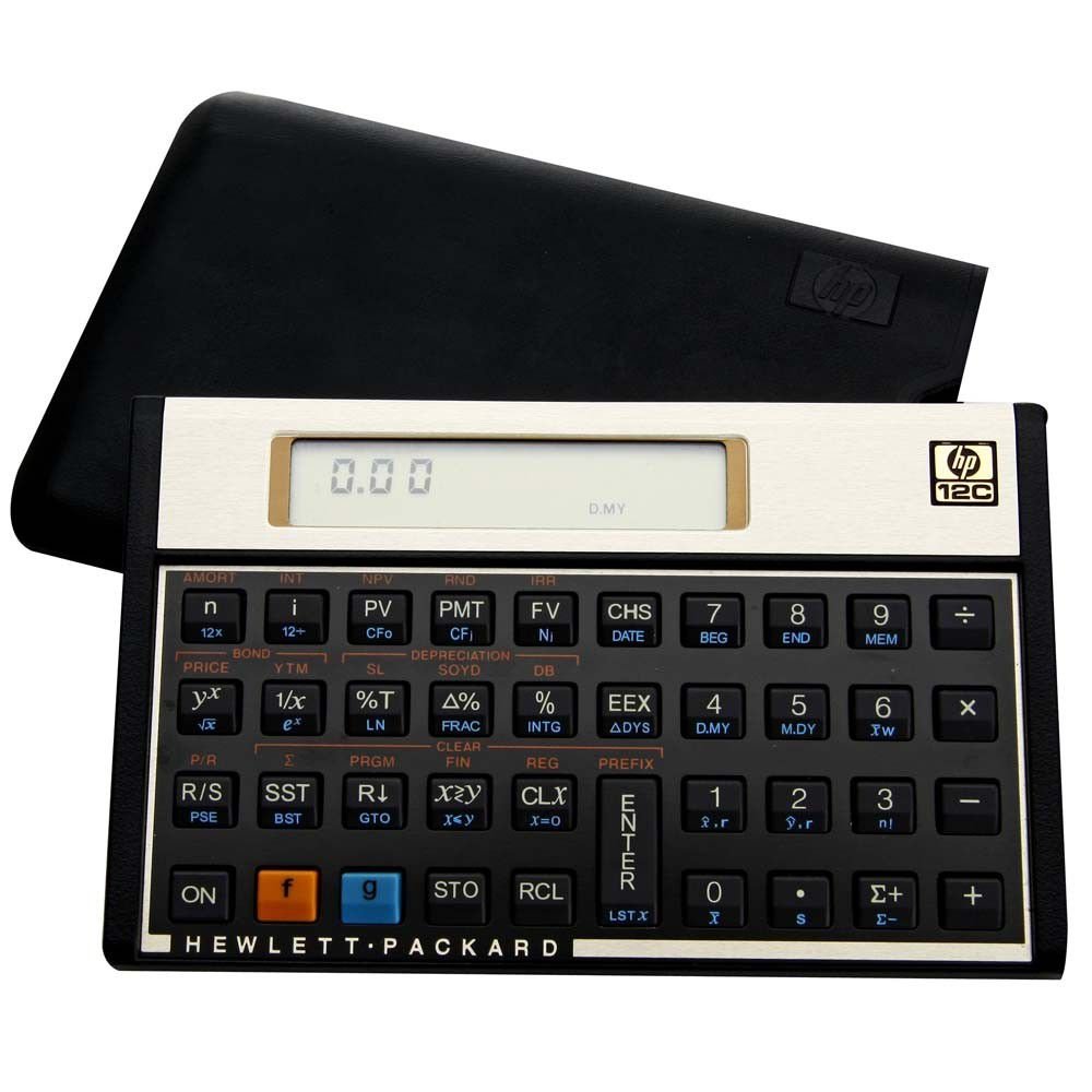 Calculadora Hp 12c Financeira Gold 120 Funções