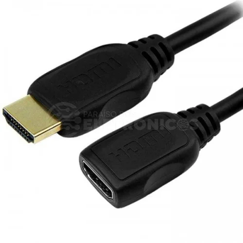 Imagem 5 de 5 do produto Cabo HDMI Pix Macho X HDMI Fêmea Extensor 4k HDR 018-9420 2m