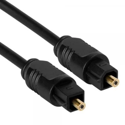 Cabo Óptico para Áudio Digital 3 Mts Preto OD 4.0 CBXOAG30