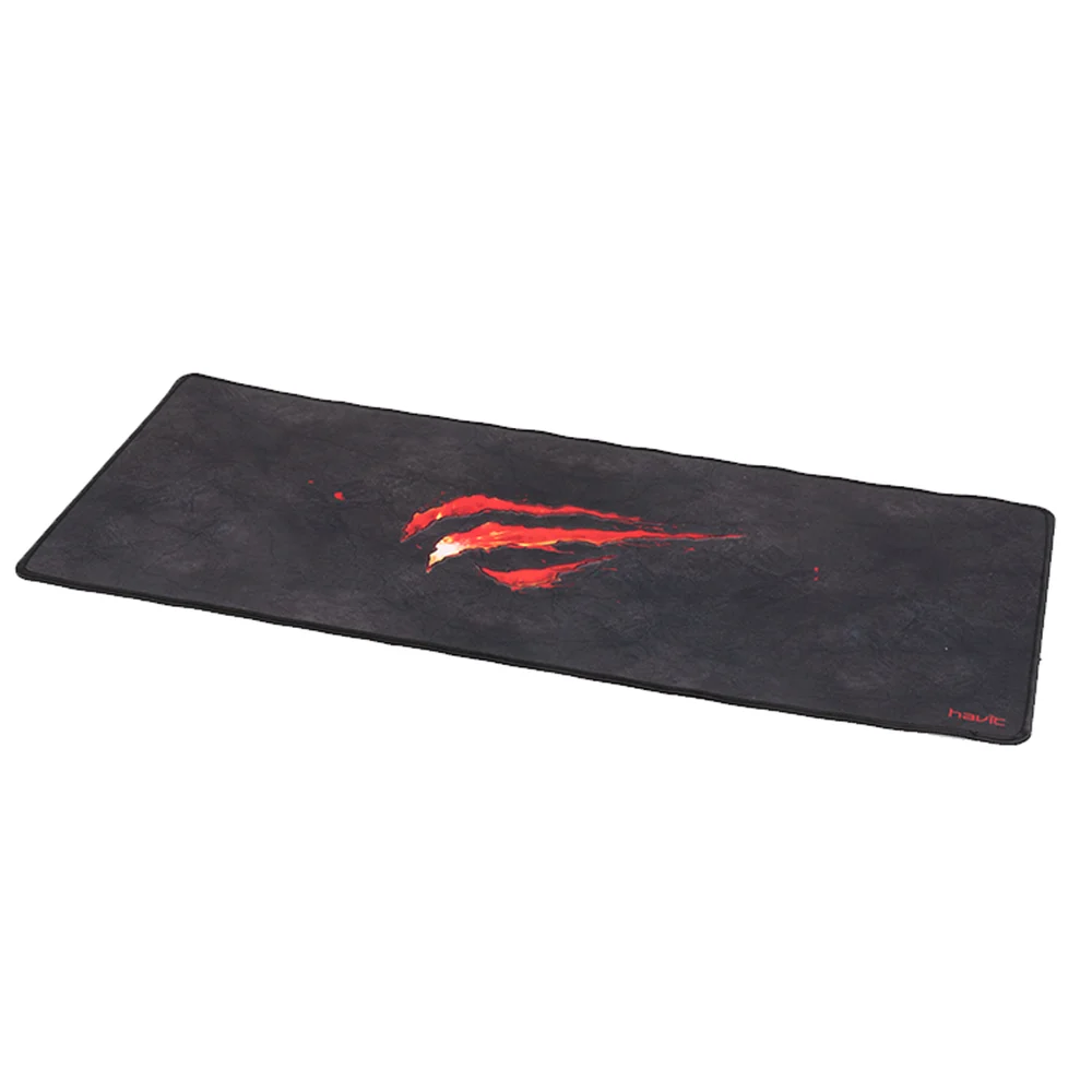 Imagem 3 de 5 do produto Mousepad Gamer Havit Mp861, Speed/Control, Base Anti-Derrapante Extended, 300x700x3mm, Preto - HV-MP861.