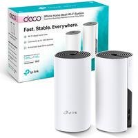 O Deco utiliza um sistema de unidades para obter uma cobertura Wi-Fi perfeita para toda a casa - elimina áreas de sinal fraco de uma vez por todas! - 