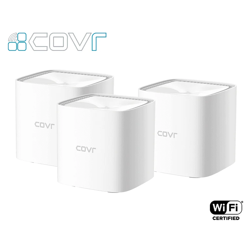 Imagem 3 de 4 do produto Roteador D-link Gigabit, Wi-fi, Mesh, 3un, Ac 1200Mbps, Google Assistente Alexa, Bivolt, Branco - Covr-1103