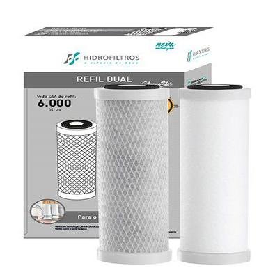 DESCRIÇÃO DO PRODUTO: O conjunto de refis do purificador AS4 formam uma excelente combinação de redução da sujeira e decloração, em um único aparelho.
